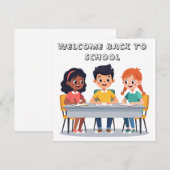 Welkom terug naar school (Voorkant / Achterkant)