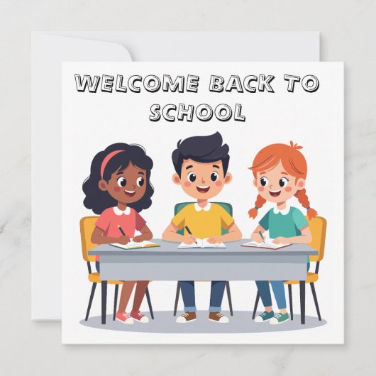 Welkom terug naar school (Voorkant)