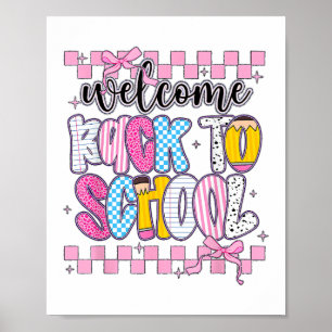 Welkom terug naar school 2026 Eerste dag Leraren S Poster