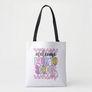 Welkom terug naar school 2026 Eerste dag Leraren S Tote Bag