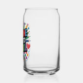 Welkom terug naar school blikvorm glas (Links)