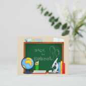 Welkom terug naar school briefkaart (Staand voorkant)