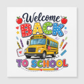 Welkom terug naar school Buschauffeur Eerste Dag (Voorkant)