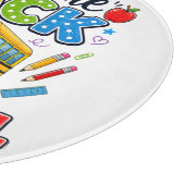 Welkom terug naar school Buschauffeur Eerste Dag Snijplank (Hoek)