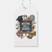 Welkom terug naar school cadeaulabel (Voorkant)