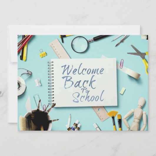 Welkom terug naar school – Creatieve notitieboekst (Voorkant)