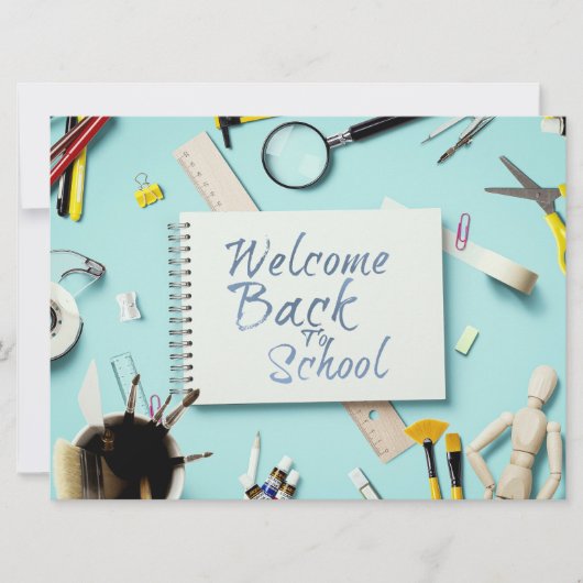Welkom terug naar school – Creatieve notitieboekst (Voorkant)