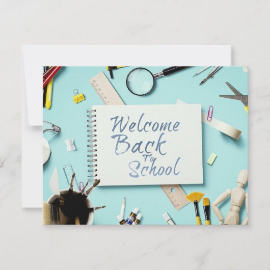 Welkom terug naar school – Creatieve notitieboekst (Voorkant)