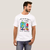 Welkom terug naar school Global Pre-K Teacher Life T-shirt (Voorkant volledig)