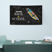 Welkom Terug naar school, Happy First Day of Schoo Spandoek (Beurs)
