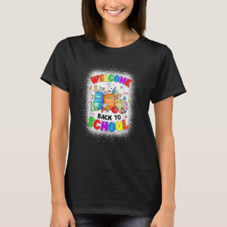 Welkom terug naar school klettenschool studenten t-shirt