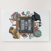 Welkom terug naar school legpuzzel (Horizontaal)