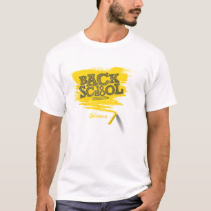 Welkom terug naar school leraren met lange mouwen t-shirt