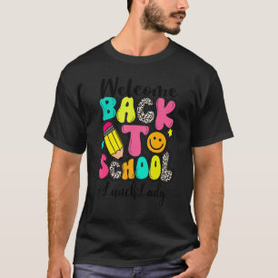 Welkom terug naar school Lunch Lady terug naar sch T-shirt