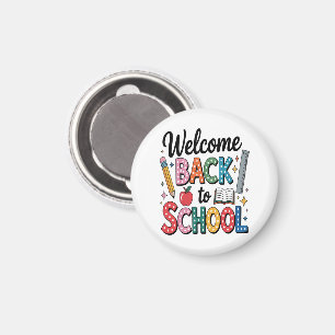 Welkom terug naar school magneet