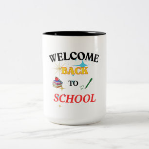Welkom Terug naar School Mok - Leuke & kleurrijke 