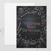 Welkom terug naar school – Nieuw schooljaar (Voorkant / Achterkant)