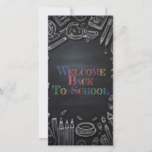 Welkom terug naar school – Nieuw schooljaar (Voorkant)