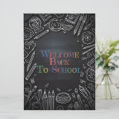 Welkom terug naar school – Nieuw schooljaar (Staand voorkant)