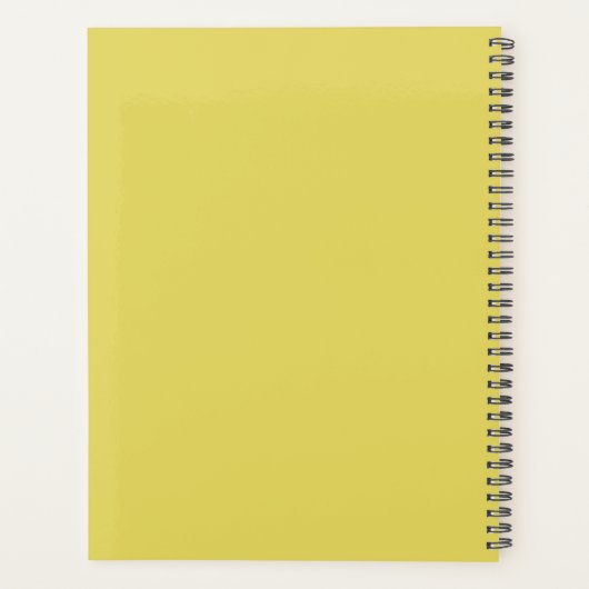 Welkom terug naar school planner (Achterkant)