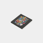 Welkom terug naar school post-it® notes (Schuin)