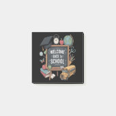 Welkom terug naar school post-it® notes (Voorkant)