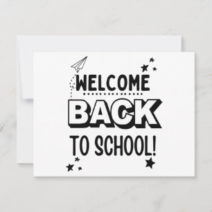 Welkom terug naar school! save the date
