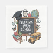Welkom terug naar school servet (Voorkant)
