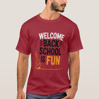 Welkom terug naar school T-Shirt
