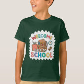 Welkom terug naar school t-shirt (Voorkant)