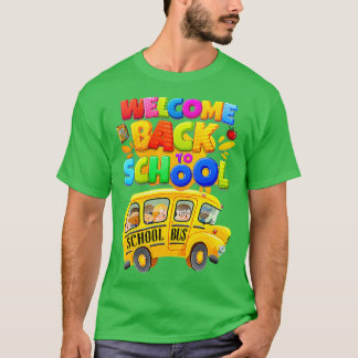 Welkom terug naar school t-shirt