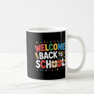 Welkom Terug naar School Teacher Appreciation Kind Koffiemok