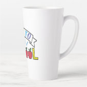 Welkom Terug naar School Teacher Life Latte Mok (Rechts)