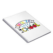 Welkom Terug naar School Teacher Life Notitieboek (Rechterzijde)