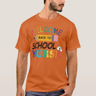 welkom terug naar school verpleegster Cool T-shirt