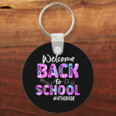 Welkom terug naar school vierde klas terug naar sc sleutelhanger (Voorkant)