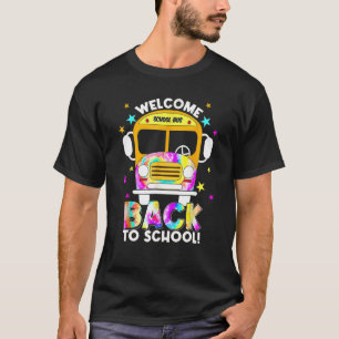 Welkom terug naar school voor buschauffeurs t-shirt