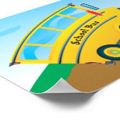 Welkom terug naar schoolbanner poster (Hoek)