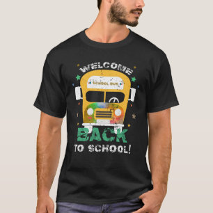 Welkom terug naar schoolbusstuurprogramma t-shirt