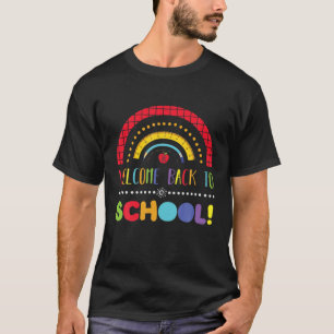 Welkom terug op de eerste schooldag t-shirt
