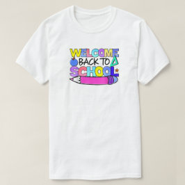 Welkom terug op de school 2024 t-shirt