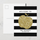 Welkom terug op het persoonlijke Briefkaart van Ap (Voorkant / Achterkant)