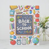 Welkom terug op school! (Staand voorkant)