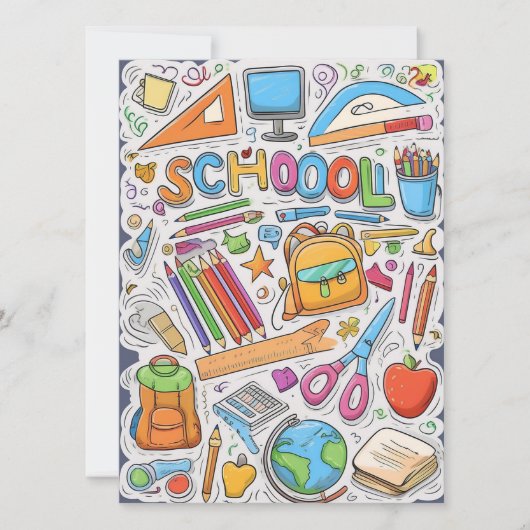 Welkom terug op school! (Voorkant)