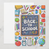 Welkom terug op school! (Voorkant / Achterkant)