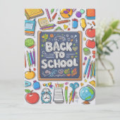 Welkom terug op school! (Staand voorkant)