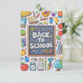 Welkom terug op school! (Staand voorkant)