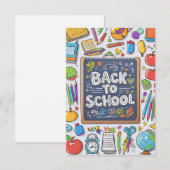 Welkom terug op school! (Voorkant / Achterkant)