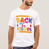 Welkom terug op school 2023 t-shirt (Voorkant)