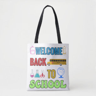 Welkom terug op school   Beste cadeau voor een stu Tote Bag